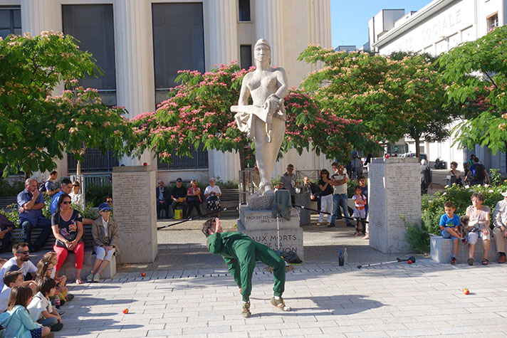 Jean, solo pour un monument aux morts © Frantz MC