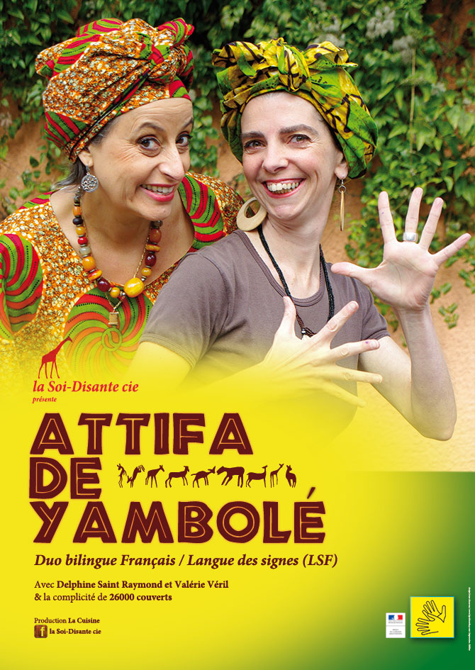 Attifa de Yambolé Duo bilingue LSF/français